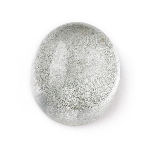 

PandaHall Natural Lodolite Quartz/Garden Quartz Cabochons, Oval, 14~21×10~17.5×5~11mm Lodolite Quartz Oval