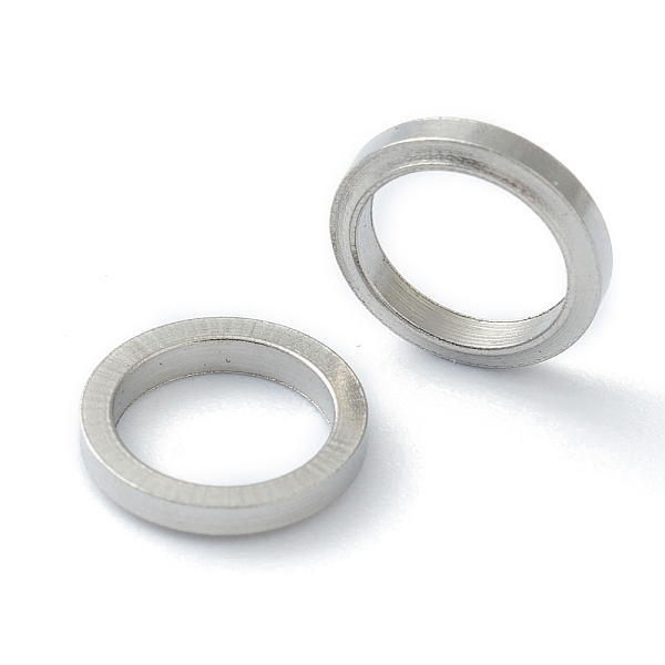 

PandaHall 201 Stainless Steel Spacer Beads, Tube, Stainless Steel Color, 8x2mm, Hole: 6mm 201 Stainless Steel Tube