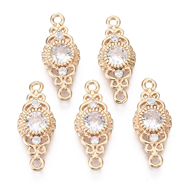 Brass Micro Pave Cu… - image
