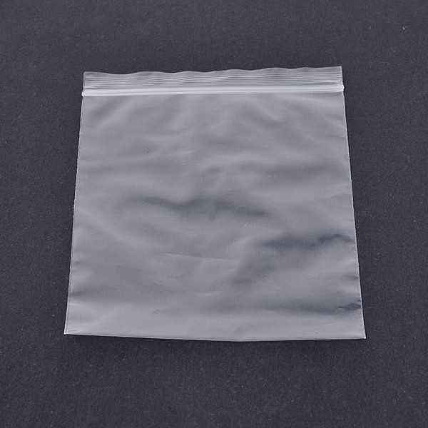 

PandaHall Plastic Zip Lock Top Seal Bags, Resealable Packaging Bags, Self Seal Bag, Rectangle, Clear, 5x4cm, Unilateral Thickness: 2 Mil...