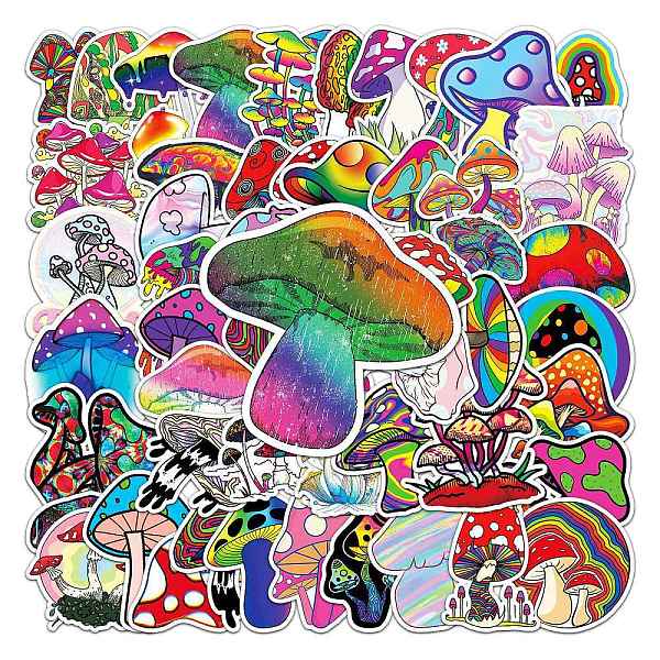 

PandaHall Rainbow Color Waterproof PVC Paper Sticker Labels, Self-adhesion, for Suitcase, Skateboard, Refrigerator, Helmet, Mobile Phone...