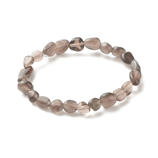 

PandaHall Natural Golden Sheen Obsidian Beads Stretch Bracelet for Kids, Inner Diameter: 1-5/8 inch(4cm) Obsidian