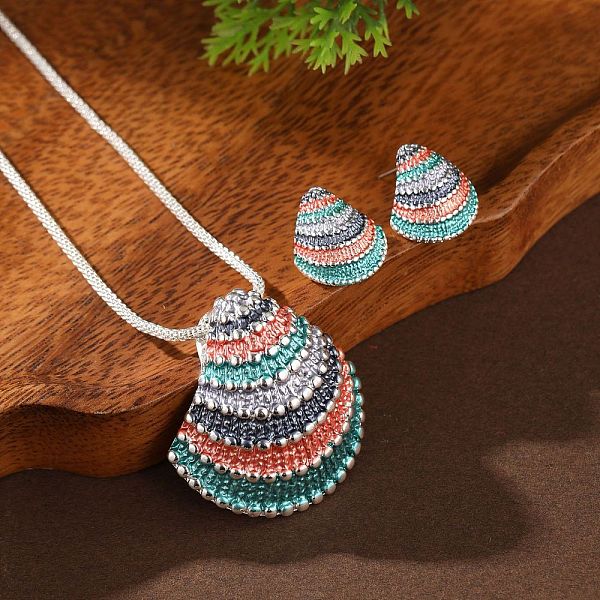 Shell Shape Alloy E… - image