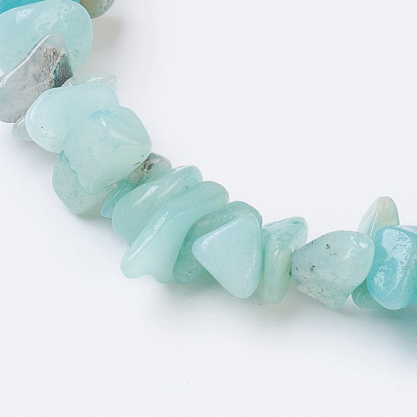 Natürliche Amazonite Ausdehnungs-Armbänder