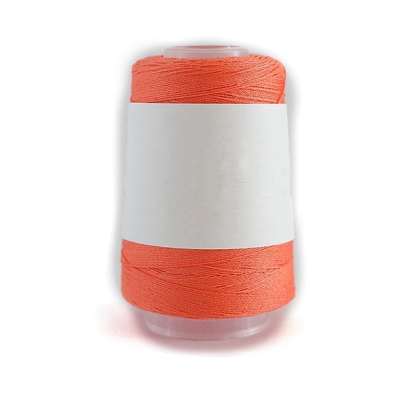 

PandaHall 280M Size 40 100% Cotton Crochet Threads, Embroidery Thread, Mercerized Cotton Yarn for Lace Hand Knitting, Orange, 0.05mm Cotton...