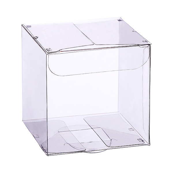 PandaHall BENECREAT 60 Pack Clear Plastic Party Favor Box for Valentine's Day Choclates and Wedding Party Candy Cookies Favors Plastic...