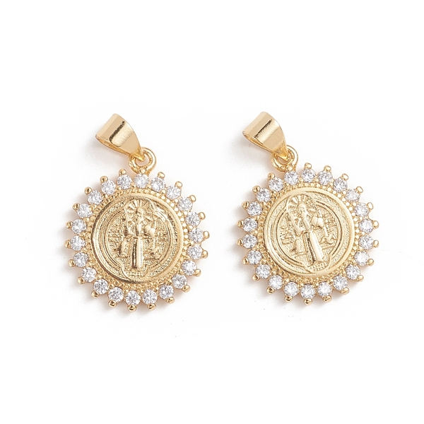 Brass Micro Pave Cu… - image