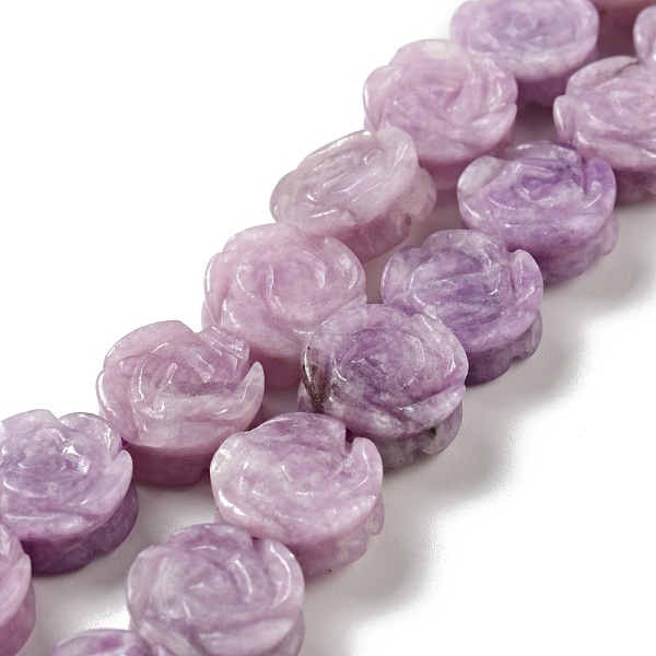 

PandaHall Natural Phosphosiderite Beads Strands, Rose, 14x7.5~8mm, Hole: 1.2mm, about 28~29pcs/strand, 15.16''(38.5~41.5cm) Phosphosiderite...