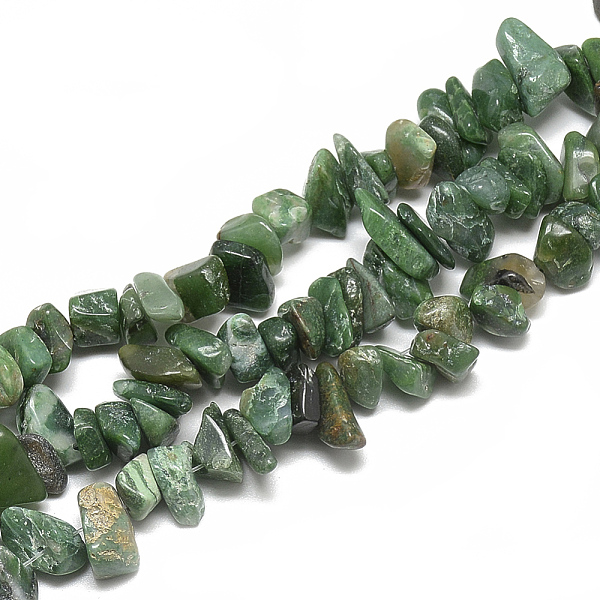 

PandaHall Natural South Africa Jasper Beads Strands, Chip, 8~30x7~17x2~12mm, Hole: 1mm, about 110~150pcs/strand, 31.4 inch Other Jasper Chip