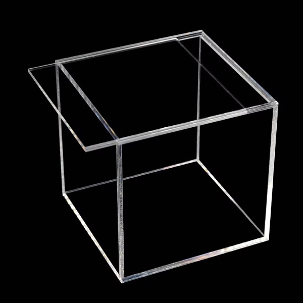 Square Transparent Acrylic Box For Displaying