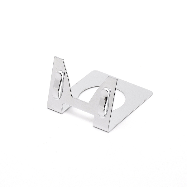 

PandaHall Iron Tag Holder, Price Tag Clips, Exhibition Accessories, Platinum, 49x44x30.5mm Iron