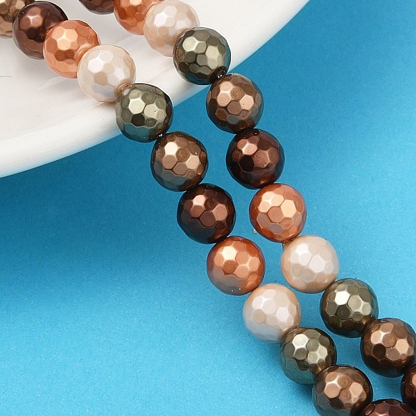 Faceted Round Shell… - image