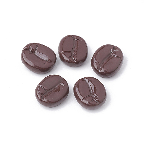 

PandaHall Resin Cabochons, Oval, Bumpy, Coconut Brown, 16x13x6mm Resin Oval Brown