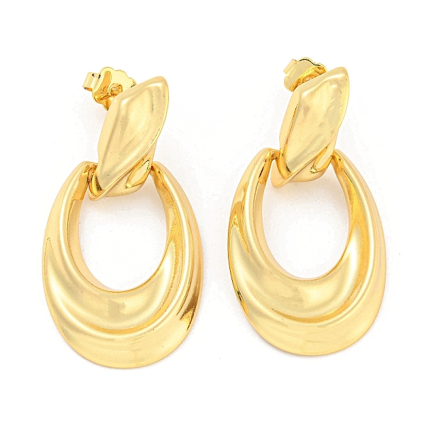 

PandaHall Hollow Teardrop Rack Plating Brass Dangle Stud Earrings, Long-Lasting Plated, Cadmium Free & Lead Free, Real 18K Gold Plated...