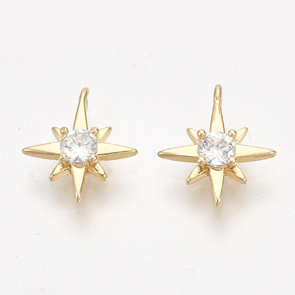 Brass Cubic Zirconia Charms