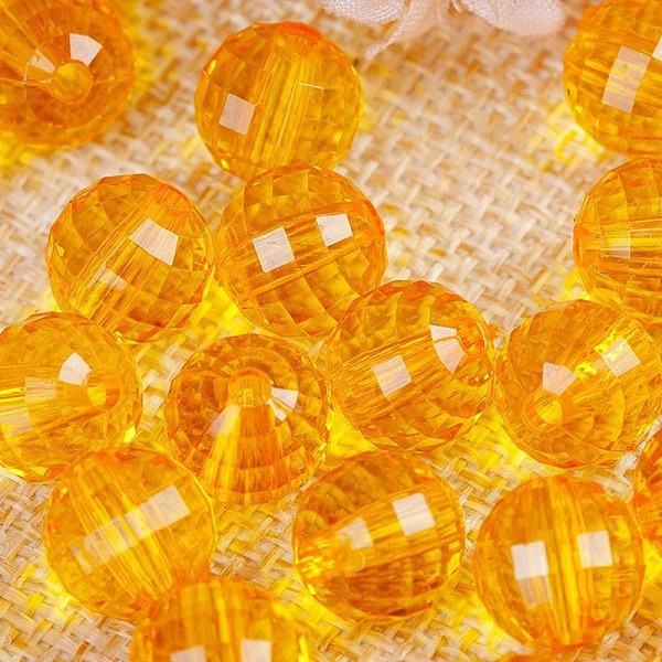 Transparent Acrylic Beads