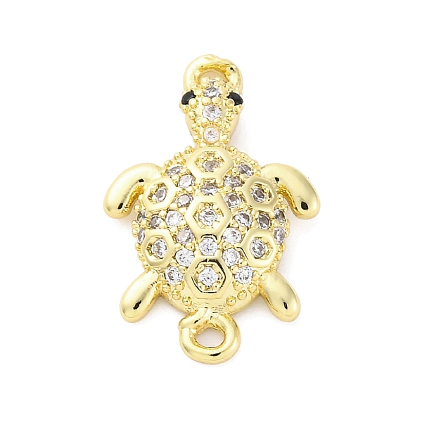 Brass Micro Pave Cl… - image