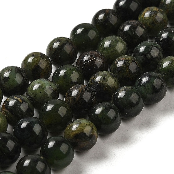 

PandaHall Natural Chrysoprase Beads Strands, Round, 10~10.5mm, Hole: 1.2mm, about 39pcs/strand, 15.63''(39.7cm) Chrysoprase Round
