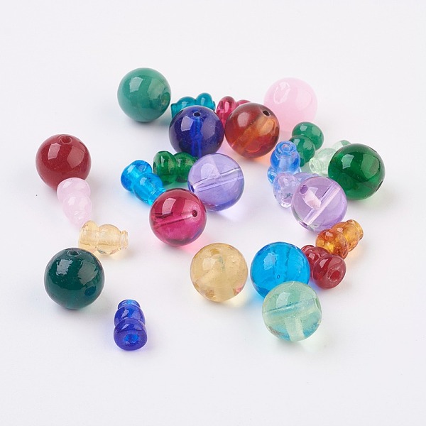 3-Hole Lampwork Gur… - image