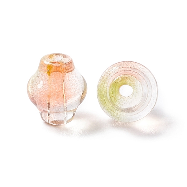 

PandaHall Transparent Glass Beads, Lantern, Orange, 9x8mm, Hole: 1.5mm Glass Lantern Orange