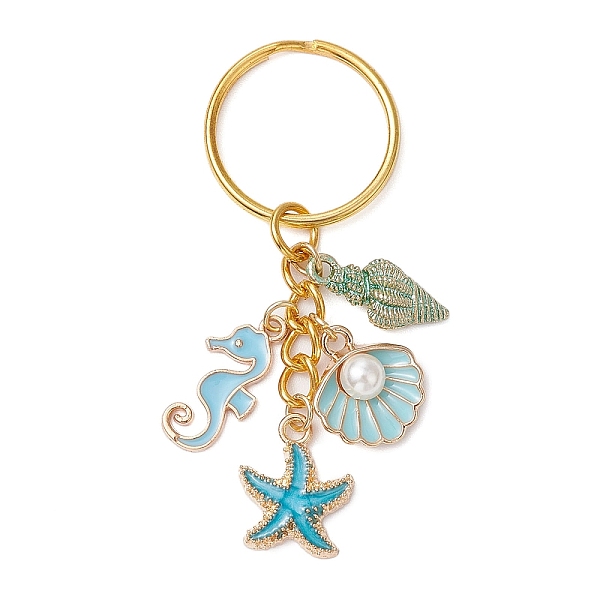 Alloy Enamel Keychain