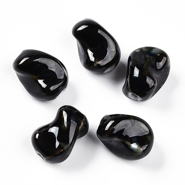 Perles en porcelaine manuelles-image-PORC-N008-06A-fr