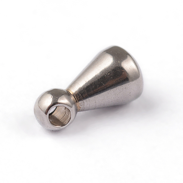 

PandaHall 304 Stainless Steel Charms, Chain Extender Drop, Teardrop, Stainless Steel Color, 6x3mm, Hole: 1mm 304 Stainless Steel Teardrop