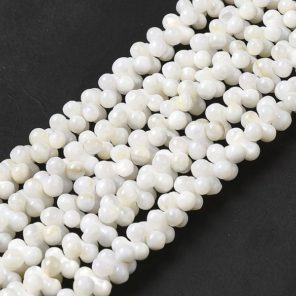 

PandaHall Natural Freshwater Shell Beads Strands, Peanut, Beige, 7.5~8x3.5~4mm, Hole: 0.9mm, about 127pcs/strand, 15.08''(38.3cm) Freshwater..., Yellow