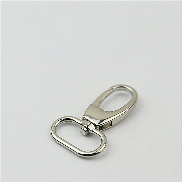 

PandaHall Zinc Alloy Handbag Purse Belt Clasp Clip, Snap Hook Lobster Clasps Buckles, Platinum, 53x32x7mm, Hole: 25x12mm Alloy