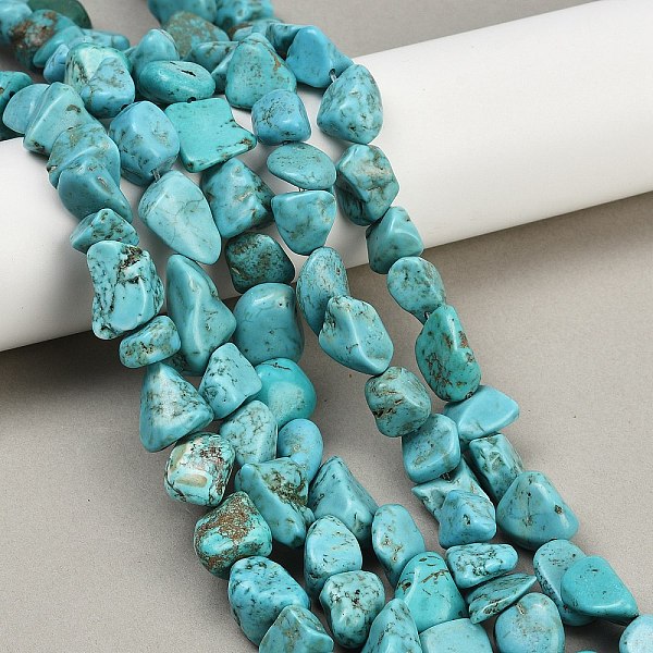 Natural Howlite Bea… - image