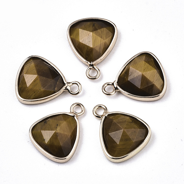 Natural Tiger Eye Charms