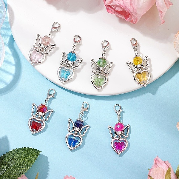 7Pcs 7 Colors Angel… - image