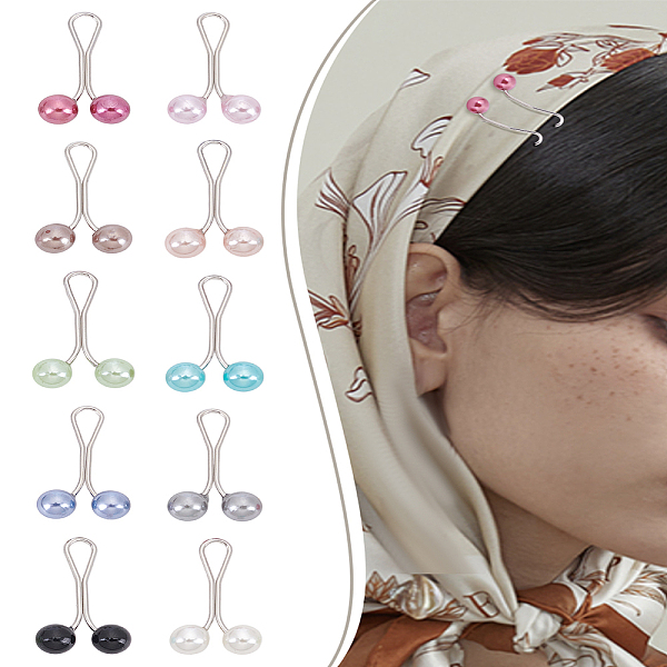 2 Karten-Set aus U-förmigen Stahlklammern