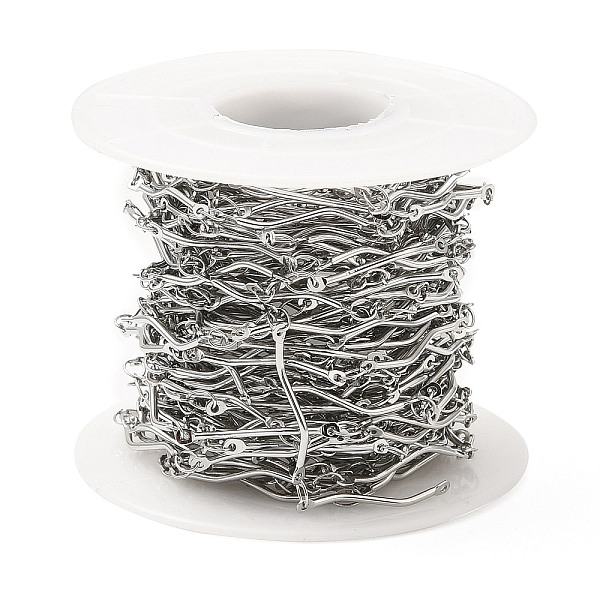 

PandaHall 304 Stainless Steel Link Chains, Stainless Steel Color, 56x45.5mm 304 Stainless Steel