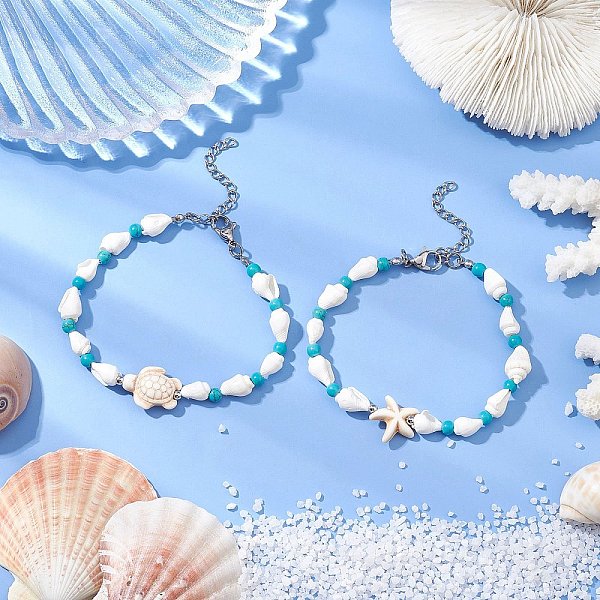 2Pcs 2 Styles Shell… - image