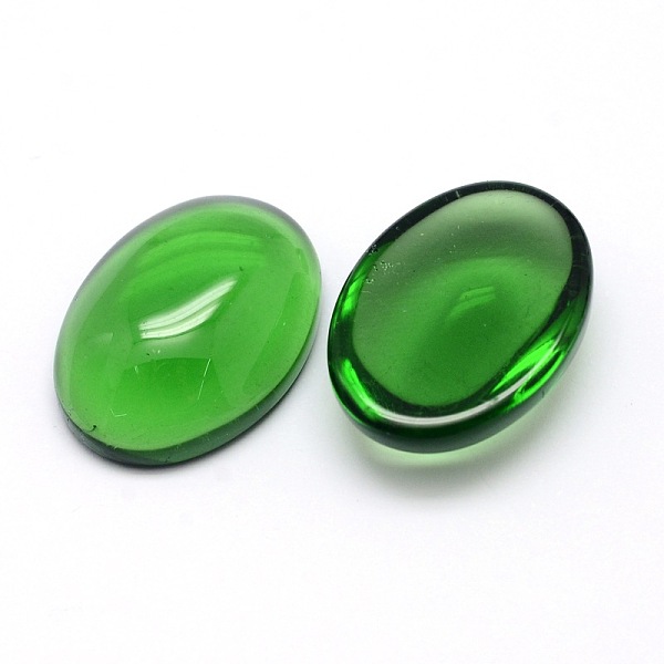 K9 cabochons en verre ovales cabochons à dos plat-image-GGLA-L002B-04-fr
