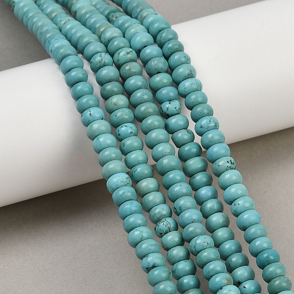 Natural Howlite Bea… - image