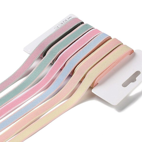 

PandaHall 18 Yards 6 Styles Polyester Ribbon, for DIY Handmade Craft, Hair Bowknots and Gift Decoration, Pink Color Palette, Pink, 3/8~1/2...