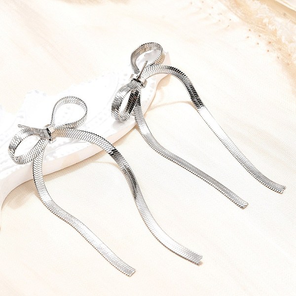 Non-Tarnish Bowknot… - image