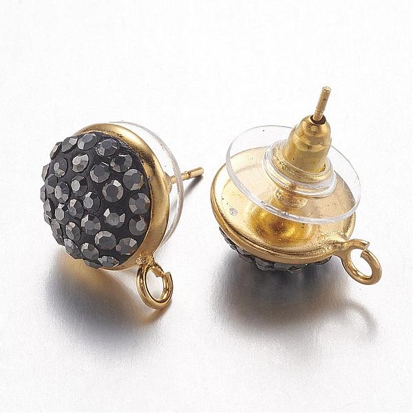Brass Stud Earring … - image