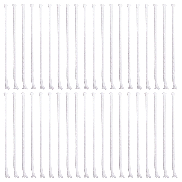 

PandaHall Fiber Candle Wicks, White, 16~18x0.45cm Fibre White