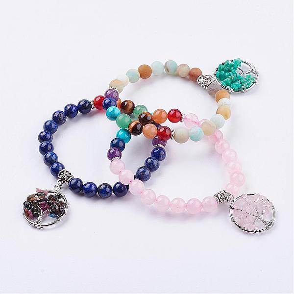 Bracciali Elastico Gemstone