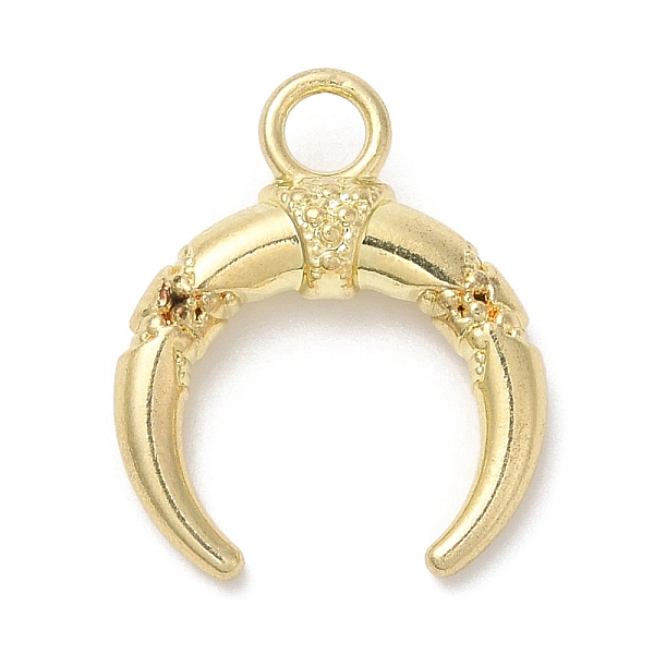 

PandaHall Alloy Pendants, Moon, Golden, 19x16x4.5mm, Hole: 3mm Alloy Moon