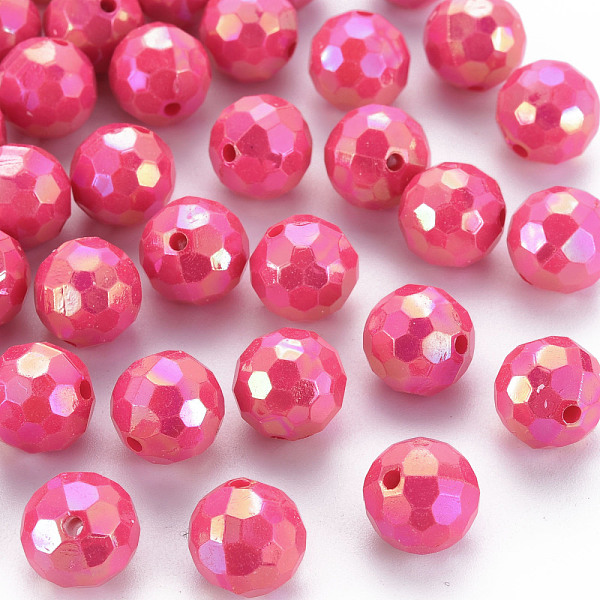 Opaque Acrylic Beads - image