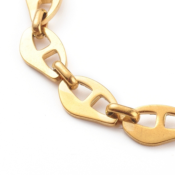 304 Stainless Steel Mariner Link Chain Bracelets