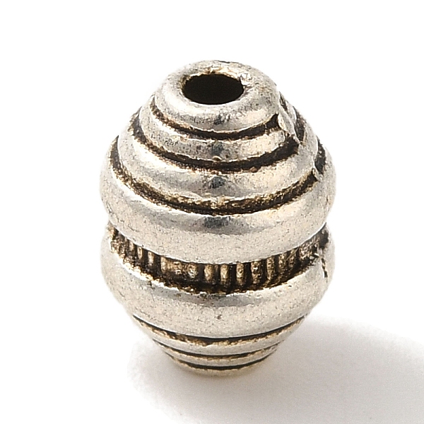 

PandaHall Tibetan Style Alloy Beads, Cadmium Free & Lead Free, Oval, Antique Silver, 9x6.8mm, Hole: 1.6mm Alloy Oval