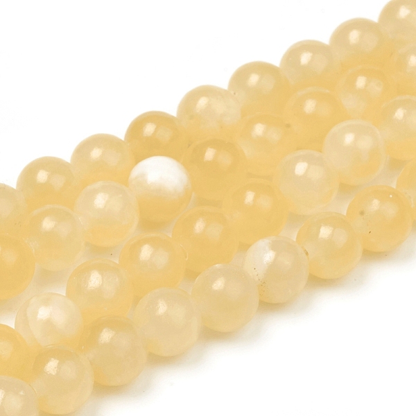 Topazio Naturale Perle Di Giada Fili