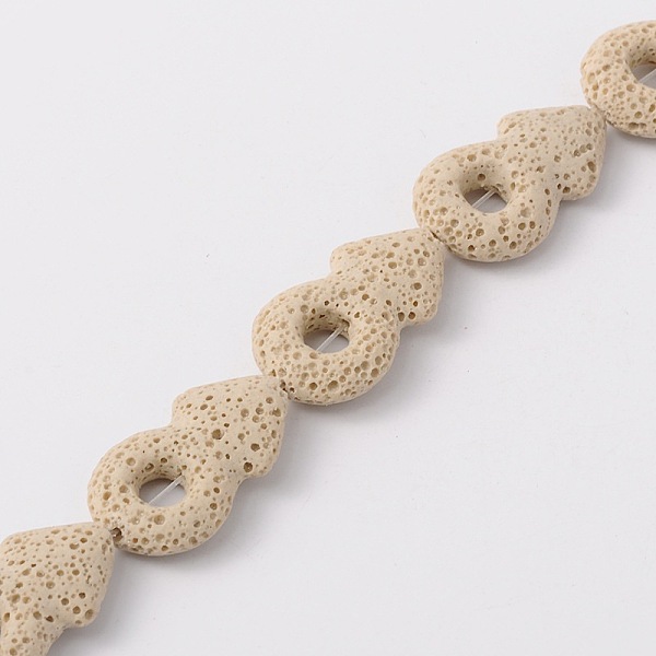 

PandaHall Synthetic Lava Rock Bead Strands, Male Gender Sign/Mars, Dyed, Beige, 34x22x8mm, Hole: 1mm, about 12pcs/strand, 15.7 inch Lava..., Yellow