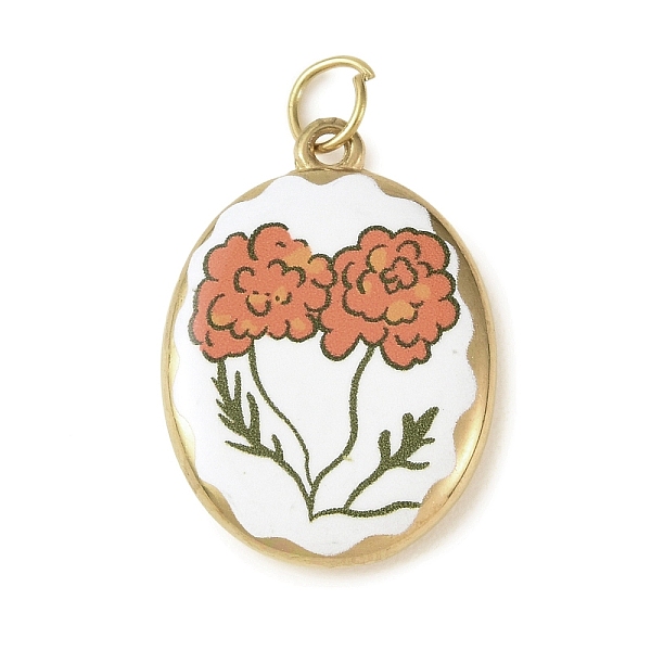 Baking Paint 304 Stainless Steel Pendants