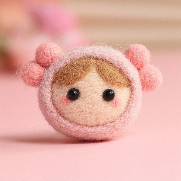 

PandaHall DIY Constellation Doll Keychain Needle Felting Kit, Constellation, including Iron Needles, Foam Chassis & Wool, Iron Eye Pins..., Multicolor